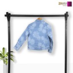 Floral Print Denim Women's Jacket